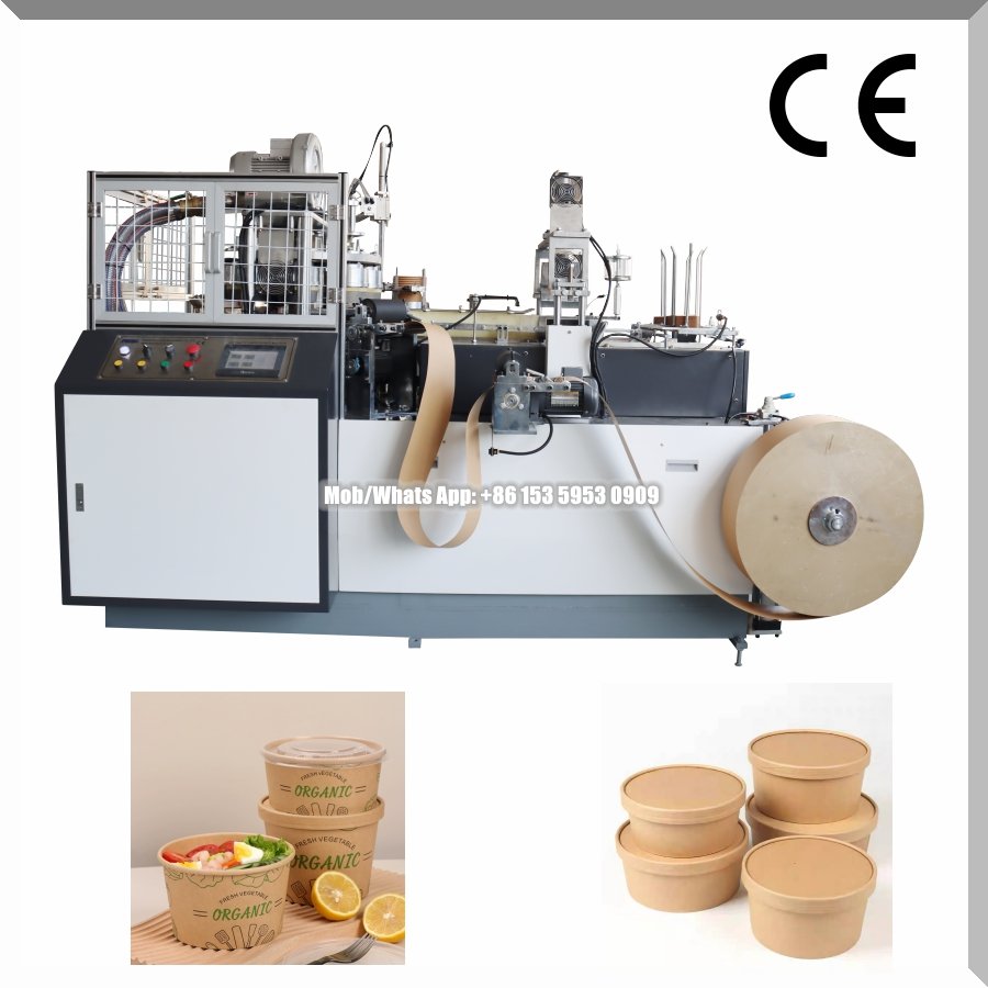 Fully Automatic Paper Bowl Making Machine