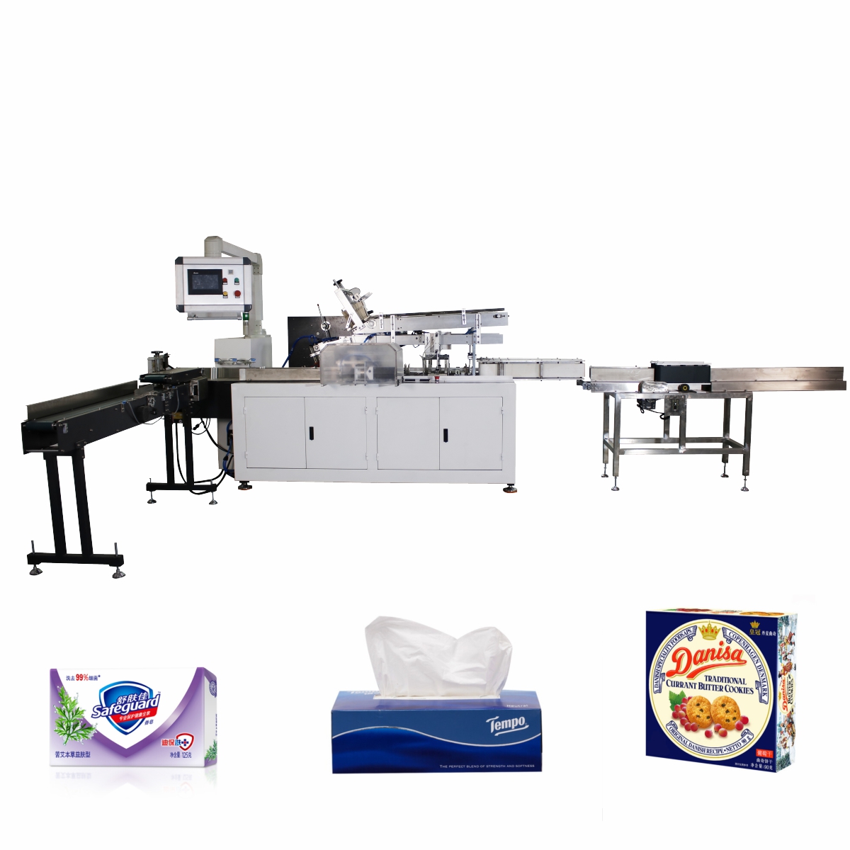 FS-100B  High Speed Automatic Paper Box Packing Machine