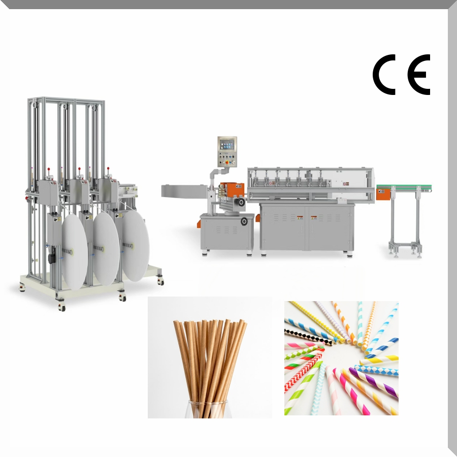 High Speed Automatic Paper Straw Making Machine